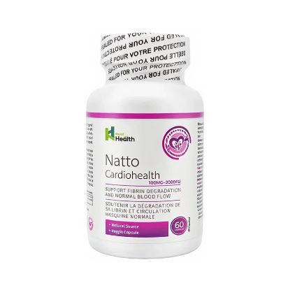Picture of Key of Health Natto Cardiohealth 60 Capsules
